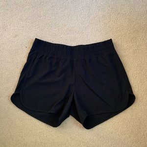 Black Target Active Running Shorts
